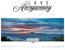 Tablet Screenshot of loveabergavenny.com